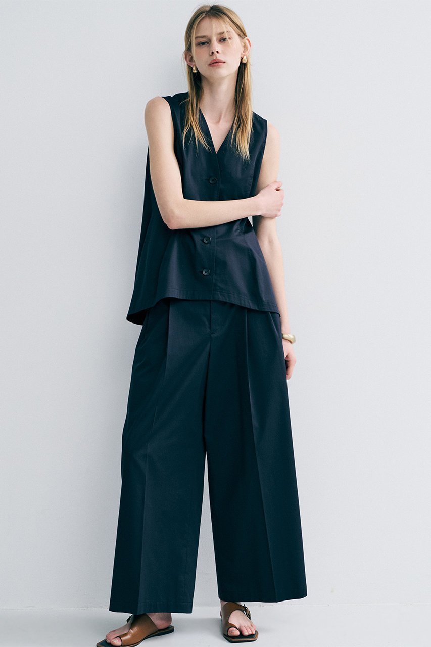 【アンクレイヴ/uncrave】のコットンクロスプレーン ペプラムジレブラウス 人気、トレンドファッション・服の通販 founy(ファニー) ファッション Fashion レディースファッション Fashion for Women アウター Coat / Outerwear Collection トップス・カットソー Cut & Sew Tops キャミソール&ノースリーブ Camisoles & Sleeveless Tops シャツ・ブラウス・オフィスカジュアル Elegant Blouses & Button-Ups ベスト&ジレ / 重ね着スタイル Vests & Gilets コルセット Corset, Bustier サテン Satin, Glossy Fabric シェイプ Shape, Slim Fit セットアップ Set-Up, Coordinated Outfit ノースリーブ Sleeveless, No-Sleeve ブロード Broadcloth, Fine Cotton ペプラム Peplum, Flared Hem other-6|ID: prp329100004918832 ipo3291000000036897796