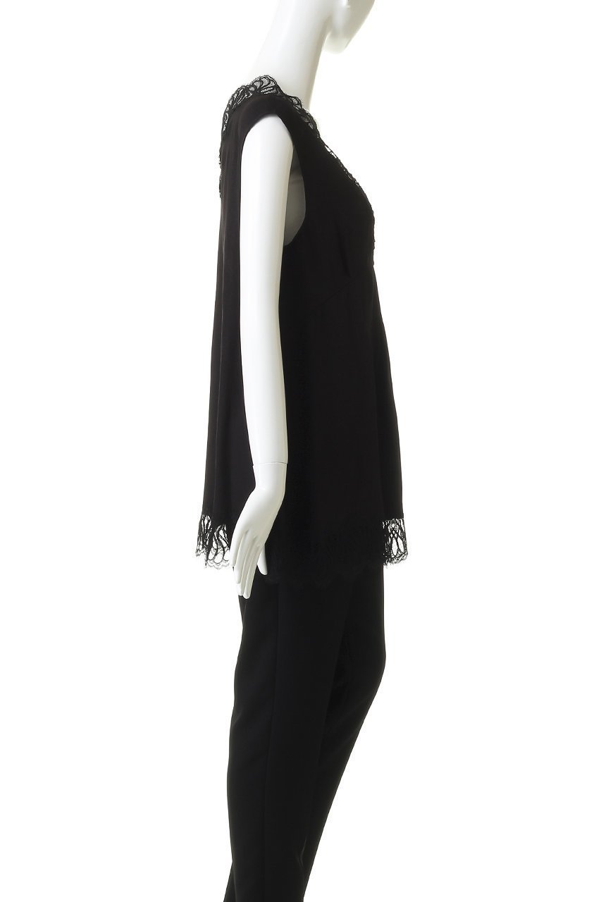 【デパリエ/DEPAREILLE】のレースドッキングブラウス 人気、トレンドファッション・服の通販 founy(ファニー) 　ファッション　Fashion　レディースファッション　Fashion for Women　トップス・カットソー　Cut & Sew Tops　キャミソール&ノースリーブ　Camisoles & Sleeveless Tops　シャツ・ブラウス・オフィスカジュアル　Elegant Blouses & Button-Ups　ジャケット　Jacket, Outerwear　タンク　Tank Top, Sleeveless Top　ノースリーブ　Sleeveless, No-Sleeve　レース　Lace, Lace Fabric　other-3|ID: prp329100004918834 ipo3291000000036897811