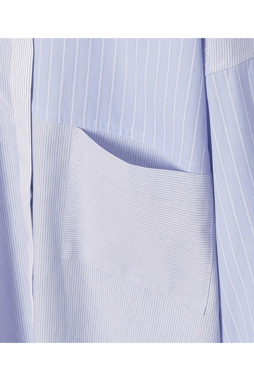 【アルアバイル/allureville】のクレイジーストライプシャツ 人気、トレンドファッション・服の通販 founy(ファニー) ファッション Fashion レディースファッション Fashion for Women トップス・カットソー Cut & Sew Tops シャツ・ブラウス・オフィスカジュアル Elegant Blouses & Button-Ups おすすめ Recommended / Our Picks ショルダー Shoulder, Shoulder Strap スリーブ Sleeve, Long Sleeve / Short Sleeve デニム Denim, Jeans Material ドロップ Drop Shoulder, Dropped Style パターン Pattern, Design Print パッチ Patch, Appliqué ボトム Bottoms, Lower Wear ポケット Pocket, Pocket Detail マニッシュ Mannish, Boyish ロング Long, Long-Length other-5|ID: prp329100004918836 ipo3291000000036897829