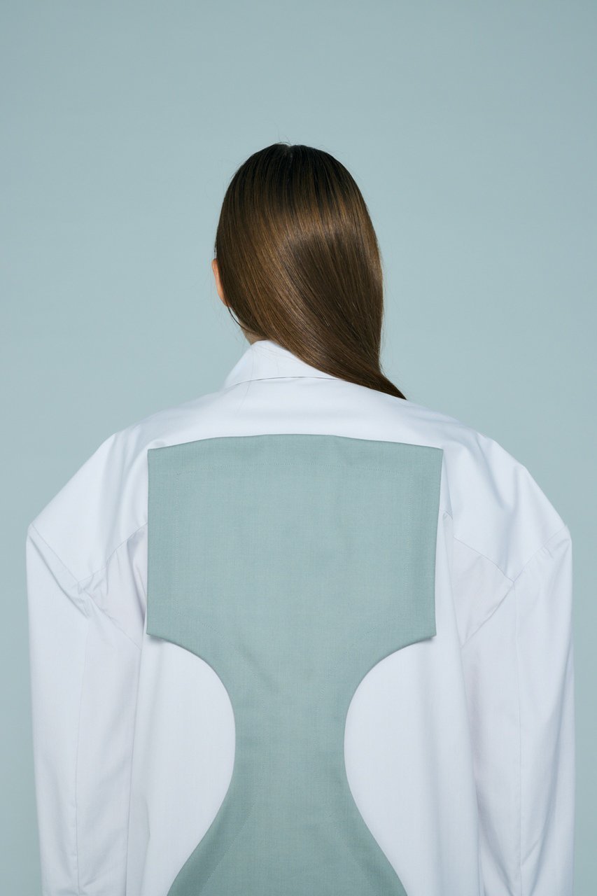 【エンフォルド/ENFOLD】のSILHOUETTE BIG SHIRT 人気、トレンドファッション・服の通販 founy(ファニー) 　ファッション　Fashion　レディースファッション　Fashion for Women　トップス・カットソー　Cut & Sew Tops　シャツ・ブラウス・オフィスカジュアル　Elegant Blouses & Button-Ups　おすすめ　Recommended / Our Picks　シェイプ　Shape, Slim Fit　スリーブ　Sleeve, Long Sleeve / Short Sleeve　セットアップ　Set-Up, Coordinated Outfit　バランス　Balance, Style Balance　プリーツ　Pleats, Pleated　ロング　Long, Long-Length　other-6|ID: prp329100004918837 ipo3291000000036897841