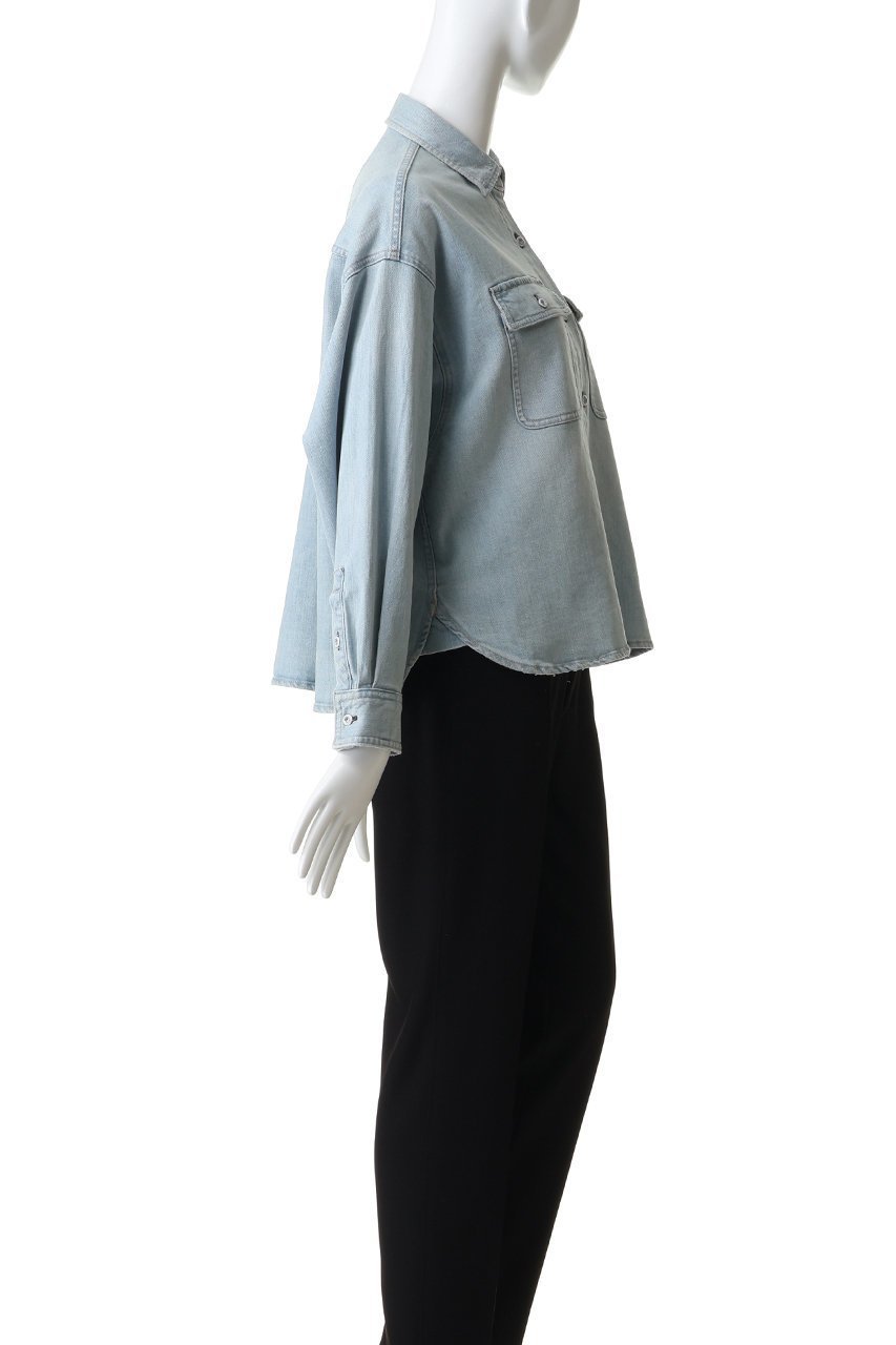 【ヘルシーデニム/Healthy Denim】のAlmond Milk デニムシャツ 人気、トレンドファッション・服の通販 founy(ファニー) ファッション Fashion レディースファッション Fashion for Women トップス・カットソー Cut & Sew Tops シャツ・ブラウス・オフィスカジュアル Elegant Blouses & Button-Ups おすすめ Recommended / Our Picks ショート Short, Short Length スリーブ Sleeve, Long Sleeve / Short Sleeve ダメージ Distressed, Destroyed デニム Denim, Jeans Material バランス Balance, Style Balance ポケット Pocket, Pocket Detail ロング Long, Long-Length 羽織 Haori, Light Jacket other-3|ID: prp329100004918839 ipo3291000000036897855