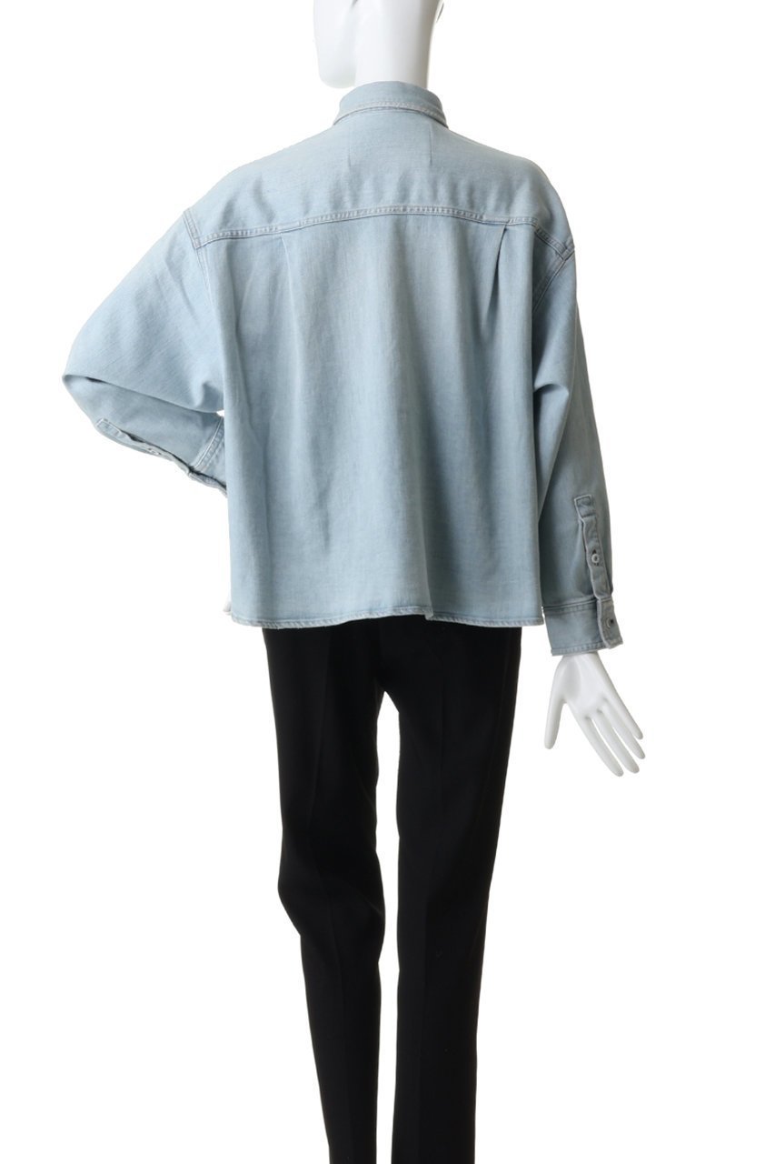 【ヘルシーデニム/Healthy Denim】のAlmond Milk デニムシャツ 人気、トレンドファッション・服の通販 founy(ファニー) ファッション Fashion レディースファッション Fashion for Women トップス・カットソー Cut & Sew Tops シャツ・ブラウス・オフィスカジュアル Elegant Blouses & Button-Ups おすすめ Recommended / Our Picks ショート Short, Short Length スリーブ Sleeve, Long Sleeve / Short Sleeve ダメージ Distressed, Destroyed デニム Denim, Jeans Material バランス Balance, Style Balance ポケット Pocket, Pocket Detail ロング Long, Long-Length 羽織 Haori, Light Jacket other-4|ID: prp329100004918839 ipo3291000000036897856