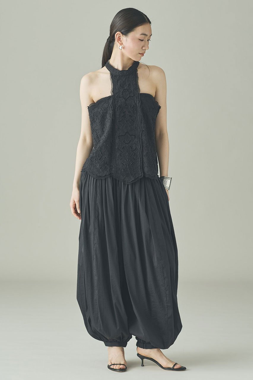 【カレンソロジー/Curensology】のジャカードエンブロイダリーブラウス 人気、トレンドファッション・服の通販 founy(ファニー) 　ファッション　Fashion　レディースファッション　Fashion for Women　トップス・カットソー　Cut & Sew Tops　キャミソール&ノースリーブ　Camisoles & Sleeveless Tops　シャツ・ブラウス・オフィスカジュアル　Elegant Blouses & Button-Ups　インド　Indian Textile　インナー　Innerwear　オーガンジー　Organza Fabric　ジャカード／ジャガード　Jacquard, Woven Pattern　チューブ　Tube, Tube Top　ノースリーブ　Sleeveless, No-Sleeve　フォルム　Silhouette, Form　フロント　Front, Front Design　メッシュ　Mesh, Net Fabric　リボン　Ribbon, Bow　ワーク　Workwear, Utility Style　再入荷　Restock / Back in Stock　other-4|ID: prp329100004918841 ipo3291000000036897879