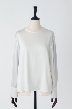 【オーヴィル/EAUVIRE】 ウォッシャブルシルクロングスリーブブラウス人気、トレンドファッション・服の通販 founy(ファニー) ファッション Fashion レディースファッション Fashion for Women トップス・カットソー Cut & Sew Tops シャツ・ブラウス・オフィスカジュアル Elegant Blouses & Button-Ups インナー Innerwear シルク Silk, 100% Silk ストレッチ Stretch, Stretchy Fabric スリーブ Sleeve, Long Sleeve / Short Sleeve フィット Fit, Slim Fit ロング Long, Long-Length 定番 Standard, Basic Item |ID:prp329100004918851