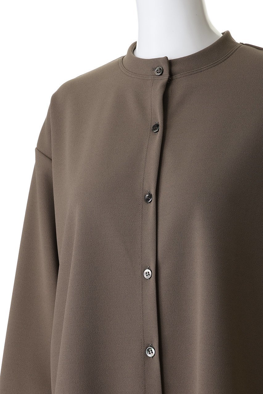 【フローレント/FLORENT】のパーフェクトジャージ シャツ 人気、トレンドファッション・服の通販 founy(ファニー) 　ファッション　Fashion　レディースファッション　Fashion for Women　トップス・カットソー　Cut & Sew Tops　シャツ・ブラウス・オフィスカジュアル　Elegant Blouses & Button-Ups　ジョーゼット　Georgette, Semi-Sheer Fabric　スリーブ　Sleeve, Long Sleeve / Short Sleeve　デスク　Desk, Work Desk　ロング　Long, Long-Length　ワーク　Workwear, Utility Style　other-5|ID: prp329100004918852 ipo3291000000036897965