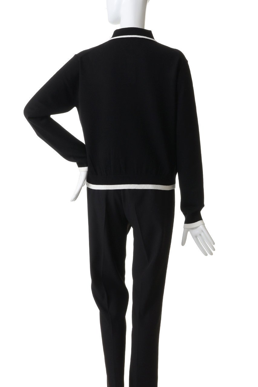 【オブシディアン/OBSIDIAN】の14G KNIT POLO SHIRTS 人気、トレンドファッション・服の通販 founy(ファニー) 　ファッション　Fashion　レディースファッション　Fashion for Women　トップス・カットソー　Cut & Sew Tops　ニット　Knit Tops & Sweaters　シャツ・ブラウス・オフィスカジュアル　Elegant Blouses & Button-Ups　ポロシャツ・きれいめカジュアル　Smart-Casual Polo Tops　ゴルフ　Golf　スポーティ　Sporty, Casual Athletic　ポロシャツ　Polo Shirt, Collared Tee　エレガント 上品　Elegant　other-4|ID: prp329100004918856 ipo3291000000036897997