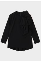 【ル フィル/LE PHIL】のハイストポンチリボンモチーブラウス 人気、トレンドファッション・服の通販 founy(ファニー) ファッション Fashion レディースファッション Fashion for Women トップス・カットソー Cut & Sew Tops シャツ・ブラウス・オフィスカジュアル Elegant Blouses & Button-Ups シンプル Simple, Minimal ストレート Straight, Straight Cut スリーブ Sleeve, Long Sleeve / Short Sleeve セットアップ Set-Up, Coordinated Outfit ドレープ Drape, Draping Fabric フォルム Silhouette, Form フレア Flare, Flared フロント Front, Front Design リボン Ribbon, Bow ロング Long, Long-Length ワイド Wide, Wide Fit エレガント 上品 Elegant thumbnail ブラック|ID: prp329100004918861 ipo3291000000036898036