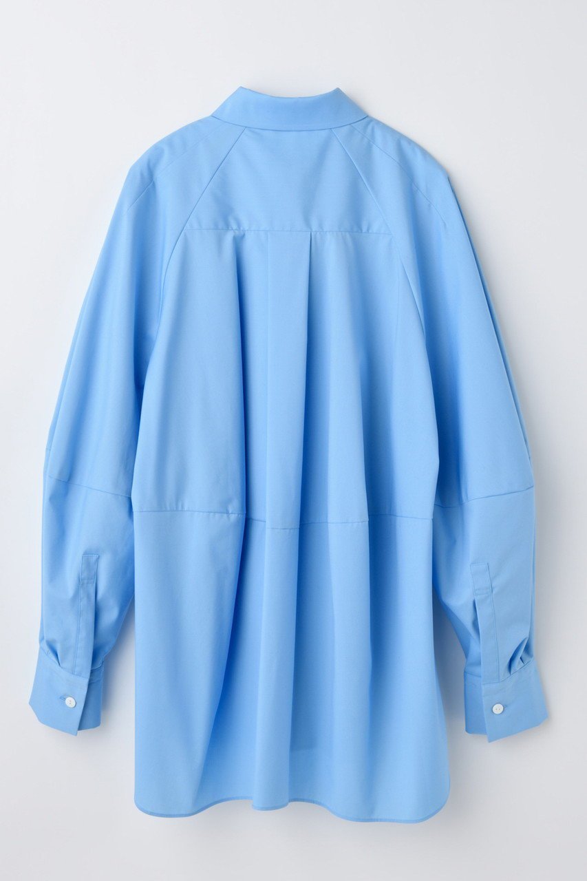 【エンフォルド/ENFOLD】のCIRCLE DORAPE SHIRT 人気、トレンドファッション・服の通販 founy(ファニー) 　ファッション　Fashion　レディースファッション　Fashion for Women　トップス・カットソー　Cut & Sew Tops　シャツ・ブラウス・オフィスカジュアル　Elegant Blouses & Button-Ups　スリーブ　Sleeve, Long Sleeve / Short Sleeve　バランス　Balance, Style Balance　フォルム　Silhouette, Form　フレア　Flare, Flared　ベスト　Vest, Waistcoat　ロング　Long, Long-Length　other-2|ID: prp329100004918862 ipo3291000000036898045