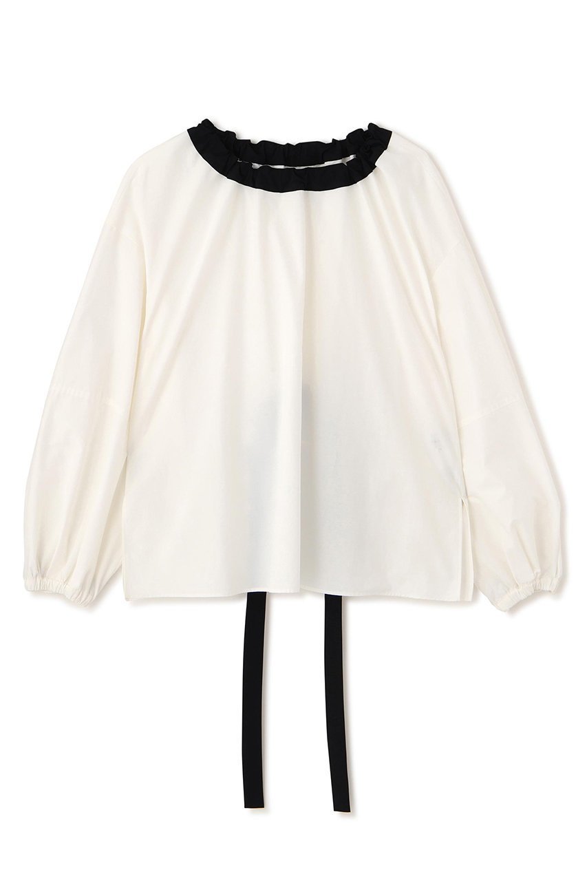 【アドーア/ADORE】のナイロンダンプブラウス インテリア・キッズ・メンズ・レディースファッション・服の通販 founy(ファニー) 　ファッション　Fashion　レディースファッション　Fashion for Women　トップス・カットソー　Cut & Sew Tops　シャツ・ブラウス・オフィスカジュアル　Elegant Blouses & Button-Ups　おすすめ　Recommended / Our Picks　ギャザー　Gathered, Ruffled　シンプル　Simple, Minimal　スリーブ　Sleeve, Long Sleeve / Short Sleeve　セットアップ　Set-Up, Coordinated Outfit　ロング　Long, Long-Length　エレガント 上品　Elegant　ホワイト|ID: prp329100004918872 ipo3291000000036898155