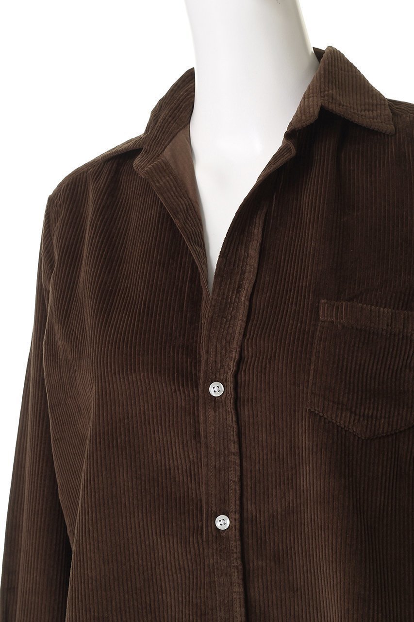 【フランク&アイリーン/Frank&Eileen】のEILEEN イタリアンコーデュロイ シャツ 人気、トレンドファッション・服の通販 founy(ファニー) 　ファッション　Fashion　レディースファッション　Fashion for Women　トップス・カットソー　Cut & Sew Tops　シャツ・ブラウス・オフィスカジュアル　Elegant Blouses & Button-Ups　エレガント 上品　Elegant　コーデュロイ　Corduroy, Cord Fabric　スリーブ　Sleeve, Long Sleeve / Short Sleeve　ポケット　Pocket, Pocket Detail　ロング　Long, Long-Length　other-5|ID: prp329100004918877 ipo3291000000036898201