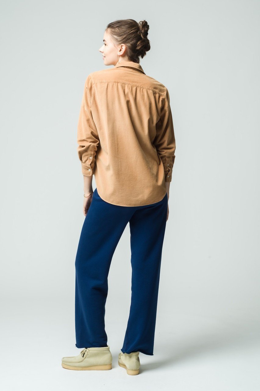 【フランク&アイリーン/Frank&Eileen】のEILEEN イタリアンコーデュロイ シャツ 人気、トレンドファッション・服の通販 founy(ファニー) 　ファッション　Fashion　レディースファッション　Fashion for Women　トップス・カットソー　Cut & Sew Tops　シャツ・ブラウス・オフィスカジュアル　Elegant Blouses & Button-Ups　エレガント 上品　Elegant　コーデュロイ　Corduroy, Cord Fabric　スリーブ　Sleeve, Long Sleeve / Short Sleeve　ポケット　Pocket, Pocket Detail　ロング　Long, Long-Length　other-7|ID: prp329100004918877 ipo3291000000036898203