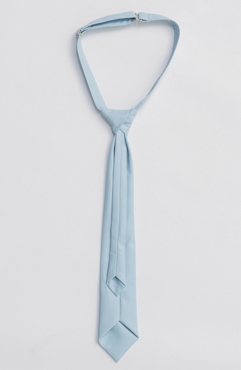 【メゾンスペシャル/MAISON SPECIAL】のsynthetic Leather Tie Shirt/フェイクレザーネクタイシャツ 人気、トレンドファッション・服の通販 founy(ファニー) 　ファッション　Fashion　レディースファッション　Fashion for Women　トップス・カットソー　Cut & Sew Tops　シャツ・ブラウス・オフィスカジュアル　Elegant Blouses & Button-Ups　インナー　Innerwear　スリーブ　Sleeve, Long Sleeve / Short Sleeve　フェイクレザー　Faux Leather, PU Leather　マニッシュ　Mannish, Boyish　ロング　Long, Long-Length　エレガント 上品　Elegant　冬　Winter / This Winter　other-8|ID: prp329100004918883 ipo3291000000036898254