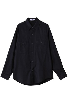 【イレーヴ/YLEVE】 【UNISEX】【Y】BRUSHED オーガニック コットン テンセル スナップ シャツ人気、トレンドファッション・服の通販 founy(ファニー) ファッション Fashion レディースファッション Fashion for Women トップス・カットソー Cut & Sew Tops シャツ・ブラウス・オフィスカジュアル Elegant Blouses & Button-Ups ユニセックス Unisex, Genderless オーガニック Organic Cotton スリーブ Sleeve, Long Sleeve / Short Sleeve ロング Long, Long-Length |ID:prp329100004918884