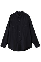 【イレーヴ/YLEVE】の【UNISEX】【Y】BRUSHED オーガニック コットン テンセル スナップ シャツ 人気、トレンドファッション・服の通販 founy(ファニー) ファッション Fashion レディースファッション Fashion for Women トップス・カットソー Cut & Sew Tops シャツ・ブラウス・オフィスカジュアル Elegant Blouses & Button-Ups ユニセックス Unisex, Genderless オーガニック Organic Cotton スリーブ Sleeve, Long Sleeve / Short Sleeve ロング Long, Long-Length |ID:prp329100004918884