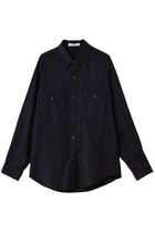 【イレーヴ/YLEVE】の【UNISEX】【Y】BRUSHED オーガニック コットン テンセル スナップ シャツ 人気、トレンドファッション・服の通販 founy(ファニー) ファッション Fashion レディースファッション Fashion for Women トップス・カットソー Cut & Sew Tops シャツ・ブラウス・オフィスカジュアル Elegant Blouses & Button-Ups ユニセックス Unisex, Genderless オーガニック Organic Cotton スリーブ Sleeve, Long Sleeve / Short Sleeve ロング Long, Long-Length thumbnail ネイビー|ID: prp329100004918884 ipo3291000000036898256