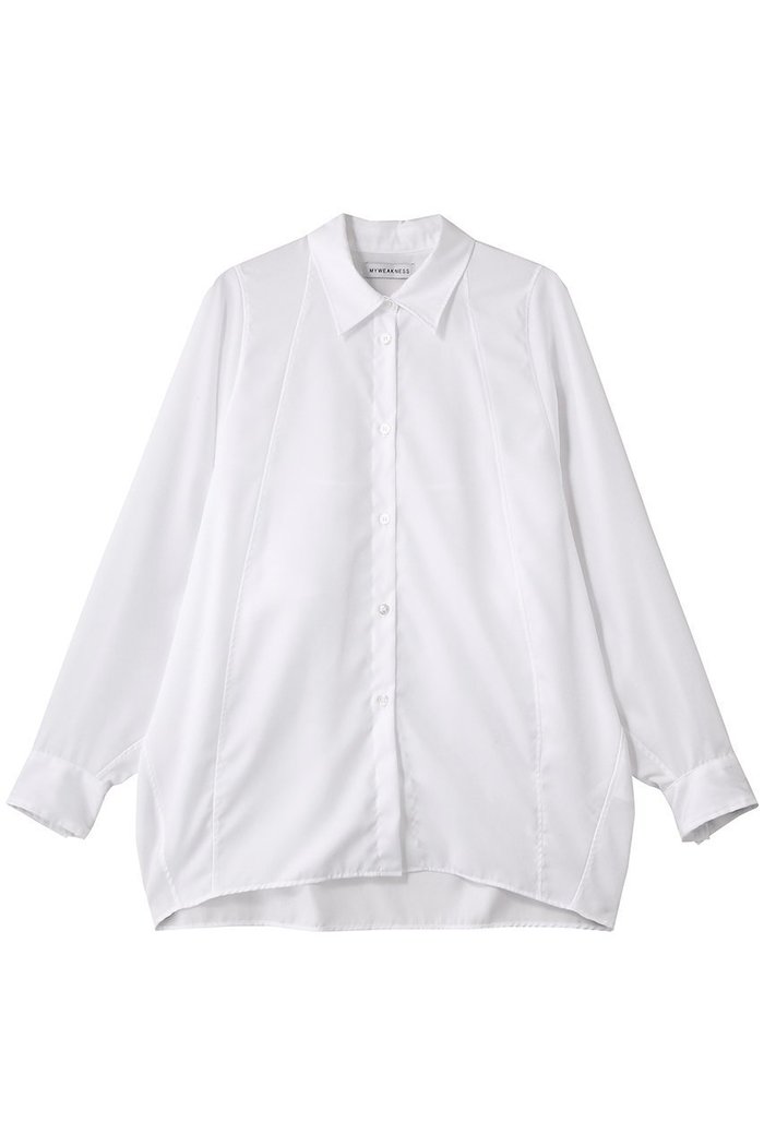 【マイ ウィークネス/MY WEAKNESS】のHilja Dolman Sleeve Shirt インテリア・キッズ・メンズ・レディースファッション・服の通販 founy(ファニー) https://founy.com/ ファッション Fashion レディースファッション Fashion for Women トップス・カットソー Cut & Sew Tops シャツ・ブラウス・オフィスカジュアル Elegant Blouses & Button-Ups コンパクト Compact, Small Size シンプル Simple, Minimal スリーブ Sleeve, Long Sleeve / Short Sleeve フロント Front, Front Design ヨーク Yoke, Yoke Design ロング Long, Long-Length エレガント 上品 Elegant |ID: prp329100004918885 ipo3291000000036898264
