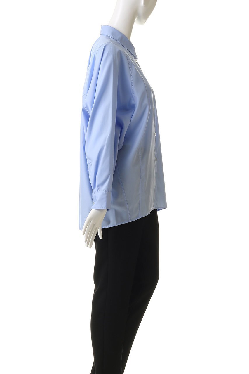 【マイ ウィークネス/MY WEAKNESS】のHilja Dolman Sleeve Shirt 人気、トレンドファッション・服の通販 founy(ファニー) 　ファッション　Fashion　レディースファッション　Fashion for Women　トップス・カットソー　Cut & Sew Tops　シャツ・ブラウス・オフィスカジュアル　Elegant Blouses & Button-Ups　コンパクト　Compact, Small Size　シンプル　Simple, Minimal　スリーブ　Sleeve, Long Sleeve / Short Sleeve　フロント　Front, Front Design　ヨーク　Yoke, Yoke Design　ロング　Long, Long-Length　エレガント 上品　Elegant　other-3|ID: prp329100004918885 ipo3291000000036898269