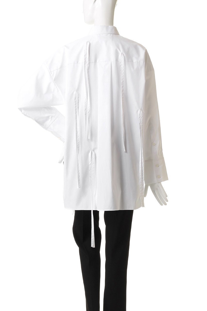 【エンフォルド/ENFOLD】のRIBBON SHIRT/シャツ 人気、トレンドファッション・服の通販 founy(ファニー) 　ファッション　Fashion　レディースファッション　Fashion for Women　トップス・カットソー　Cut & Sew Tops　シャツ・ブラウス・オフィスカジュアル　Elegant Blouses & Button-Ups　おすすめ　Recommended / Our Picks　スリーブ　Sleeve, Long Sleeve / Short Sleeve　ドレープ　Drape, Draping Fabric　フリンジ　Fringe, Tassel　リボン　Ribbon, Bow　ロング　Long, Long-Length　羽織　Haori, Light Jacket　other-4|ID: prp329100004918892 ipo3291000000036898324
