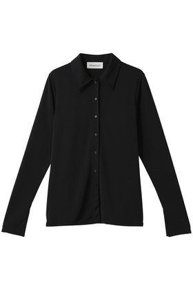 【デパリエ/DEPAREILLE】 トリアセテートジャージーシャツ人気、トレンドファッション・服の通販 founy(ファニー) ファッション Fashion レディースファッション Fashion for Women トップス・カットソー Cut & Sew Tops シャツ・ブラウス・オフィスカジュアル Elegant Blouses & Button-Ups コンパクト Compact, Small Size シンプル Simple, Minimal スリット Slit, Slit Detail スリーブ Sleeve, Long Sleeve / Short Sleeve ベーシック Basic, Essential ボトム Bottoms, Lower Wear ロング Long, Long-Length エレガント 上品 Elegant |ID:prp329100004918893