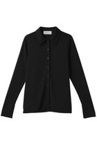 【デパリエ/DEPAREILLE】のトリアセテートジャージーシャツ 人気、トレンドファッション・服の通販 founy(ファニー) ファッション Fashion レディースファッション Fashion for Women トップス・カットソー Cut & Sew Tops シャツ・ブラウス・オフィスカジュアル Elegant Blouses & Button-Ups コンパクト Compact, Small Size シンプル Simple, Minimal スリット Slit, Slit Detail スリーブ Sleeve, Long Sleeve / Short Sleeve ベーシック Basic, Essential ボトム Bottoms, Lower Wear ロング Long, Long-Length エレガント 上品 Elegant thumbnail ブラック|ID: prp329100004918893 ipo3291000000036898327