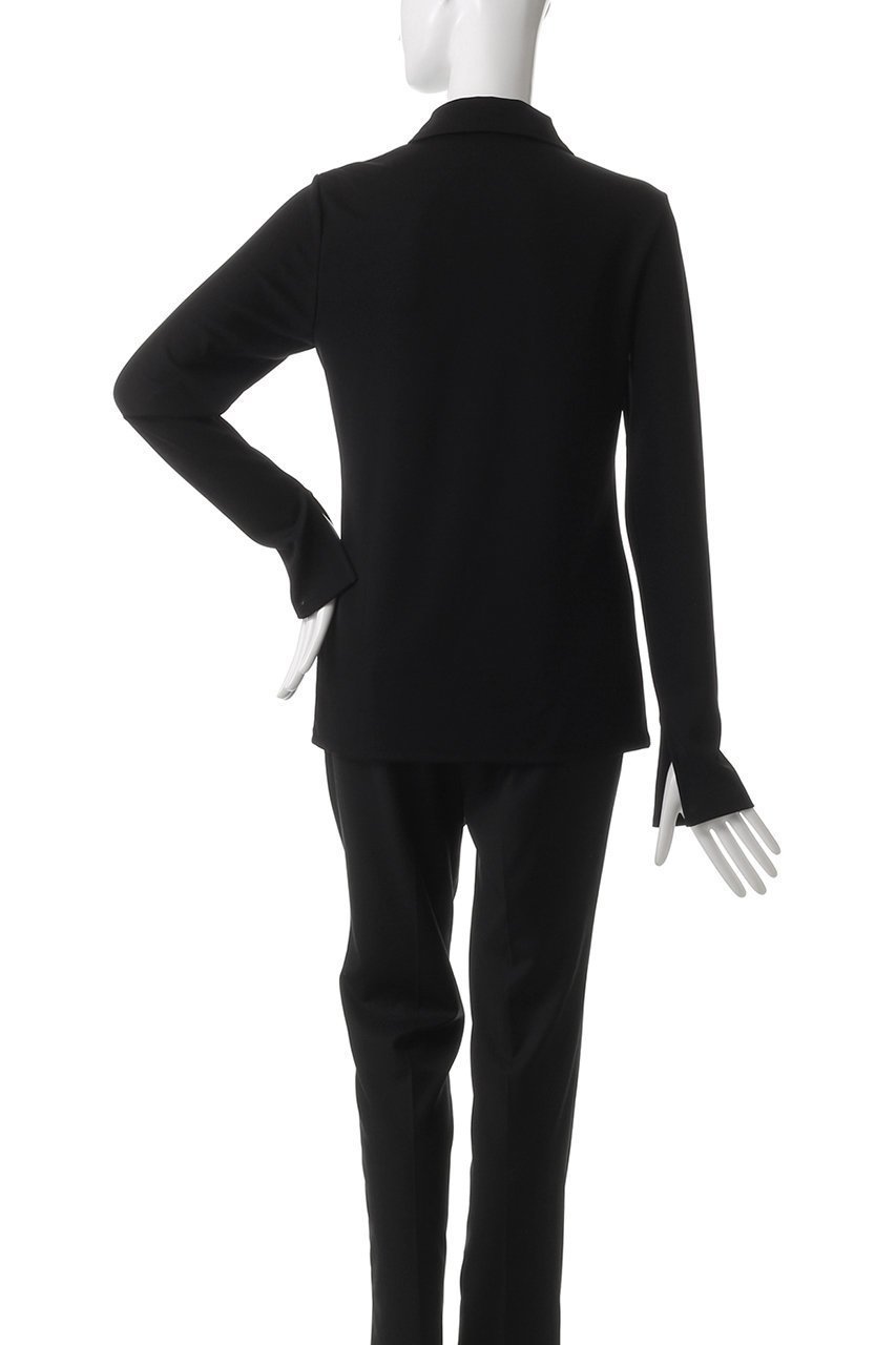 【デパリエ/DEPAREILLE】のトリアセテートジャージーシャツ 人気、トレンドファッション・服の通販 founy(ファニー) ファッション Fashion レディースファッション Fashion for Women トップス・カットソー Cut & Sew Tops シャツ・ブラウス・オフィスカジュアル Elegant Blouses & Button-Ups コンパクト Compact, Small Size シンプル Simple, Minimal スリット Slit, Slit Detail スリーブ Sleeve, Long Sleeve / Short Sleeve ベーシック Basic, Essential ボトム Bottoms, Lower Wear ロング Long, Long-Length エレガント 上品 Elegant other-4|ID: prp329100004918893 ipo3291000000036898330