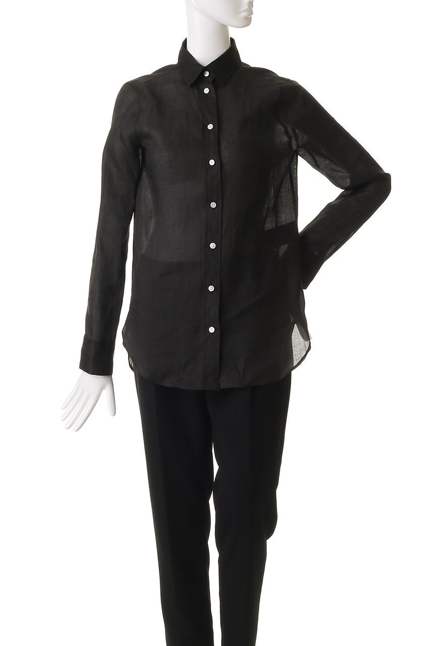 【マディソンブルー/MADISONBLUE】のMADAME SHIRT RAMIE/MADAME ラミーシャツ 人気、トレンドファッション・服の通販 founy(ファニー) 　ファッション　Fashion　レディースファッション　Fashion for Women　トップス・カットソー　Cut & Sew Tops　シャツ・ブラウス・オフィスカジュアル　Elegant Blouses & Button-Ups　シアー　Sheer, See-Through　ジャケット　Jacket, Outerwear　スリーブ　Sleeve, Long Sleeve / Short Sleeve　ドレス　Dress, One-Piece　ロング　Long, Long-Length　夏　Summer　定番　Standard, Basic Item　春　Spring　S/S・春夏　SS, Spring/Summer, Warm Season　other-2|ID: prp329100004918909 ipo3291000000036898456