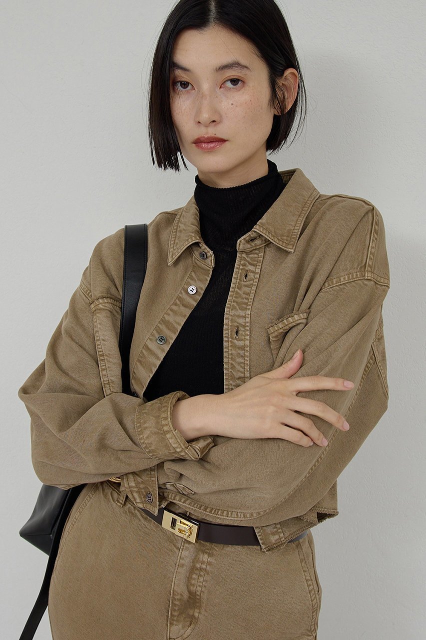 【ガリャルダガランテ/GALLARDAGALANTE】の【セットアップ対応】リヨセルショートシャツ インテリア・キッズ・メンズ・レディースファッション・服の通販 founy(ファニー) ファッション Fashion レディースファッション Fashion for Women トップス・カットソー Cut & Sew Tops シャツ・ブラウス・オフィスカジュアル Elegant Blouses & Button-Ups おすすめ Recommended / Our Picks ショート Short, Short Length スリーブ Sleeve, Long Sleeve / Short Sleeve セットアップ Set-Up, Coordinated Outfit ポケット Pocket, Pocket Detail ロング Long, Long-Length 今季 This Season, Current Season オリーブ|ID: prp329100004918910 ipo3291000000036898463