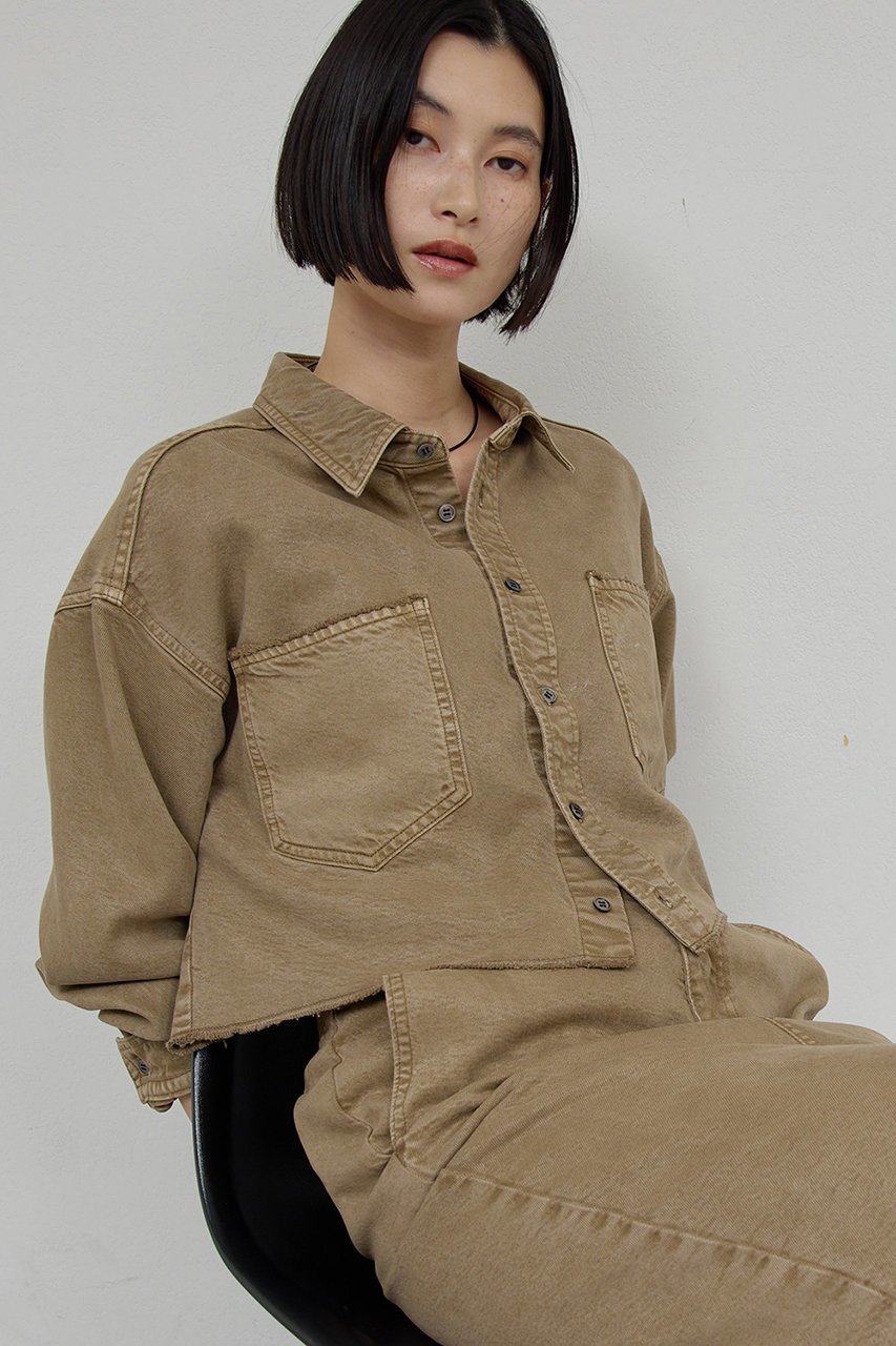 【ガリャルダガランテ/GALLARDAGALANTE】の【セットアップ対応】リヨセルショートシャツ 人気、トレンドファッション・服の通販 founy(ファニー) ファッション Fashion レディースファッション Fashion for Women トップス・カットソー Cut & Sew Tops シャツ・ブラウス・オフィスカジュアル Elegant Blouses & Button-Ups おすすめ Recommended / Our Picks ショート Short, Short Length スリーブ Sleeve, Long Sleeve / Short Sleeve セットアップ Set-Up, Coordinated Outfit ポケット Pocket, Pocket Detail ロング Long, Long-Length 今季 This Season, Current Season other-7|ID: prp329100004918910 ipo3291000000036898469