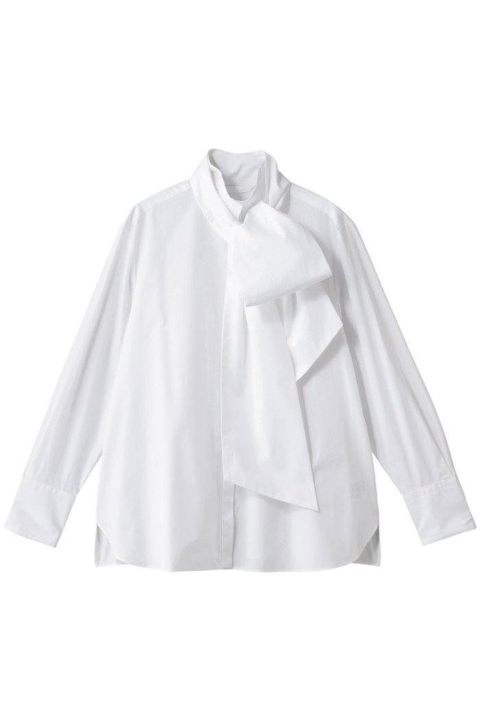 【オブリオ/AUBRIOT】のファインブロード ハイネックシャツ インテリア・キッズ・メンズ・レディースファッション・服の通販 founy(ファニー) https://founy.com/ ファッション Fashion レディースファッション Fashion for Women トップス・カットソー Cut & Sew Tops シャツ・ブラウス・オフィスカジュアル Elegant Blouses & Button-Ups エレガント 上品 Elegant シンプル Simple, Minimal ストライプ Stripe, Striped Pattern スリーブ Sleeve, Long Sleeve / Short Sleeve ハイネック High Neck, Mock Neck ロング Long, Long-Length ロンドン London Style, British Inspired ワイド Wide, Wide Fit 定番 Standard, Basic Item 無地 Plain, Solid Color |ID: prp329100004918914 ipo3291000000036898500