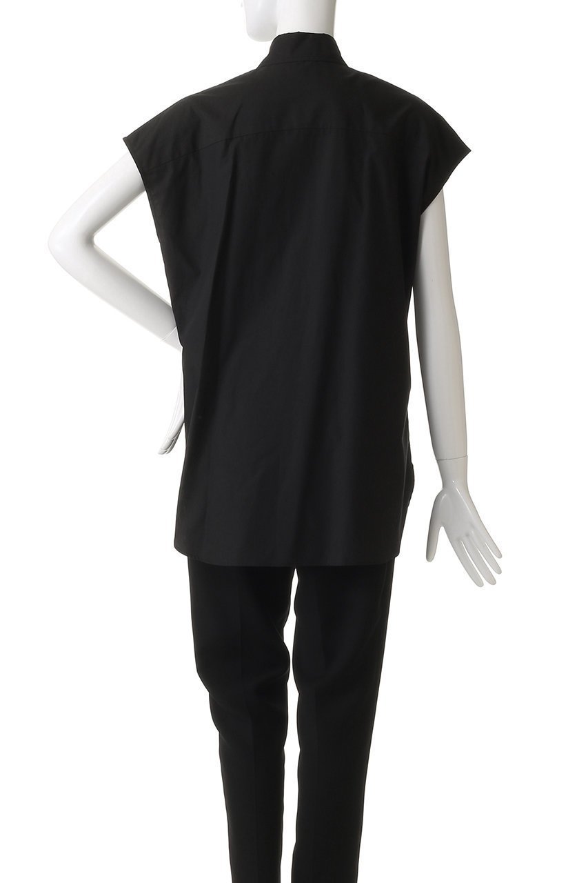 【マディソンブルー/MADISONBLUE】のJ.BRADLEY SLEEVELESS SHIRT J.ブラッドリー スリーブレスシャツ 人気、トレンドファッション・服の通販 founy(ファニー) 　ファッション　Fashion　レディースファッション　Fashion for Women　トップス・カットソー　Cut & Sew Tops　キャミソール&ノースリーブ　Camisoles & Sleeveless Tops　シャツ・ブラウス・オフィスカジュアル　Elegant Blouses & Button-Ups　ショルダー　Shoulder, Shoulder Strap　スリーブ　Sleeve, Long Sleeve / Short Sleeve　タイプライター　Typewriter Fabric, Crisp Cotton　ドレス　Dress, One-Piece　ドロップ　Drop Shoulder, Dropped Style　ノースリーブ　Sleeveless, No-Sleeve　フレンチ　French, French Style　定番　Standard, Basic Item　other-4|ID: prp329100004918925 ipo3291000000036898602