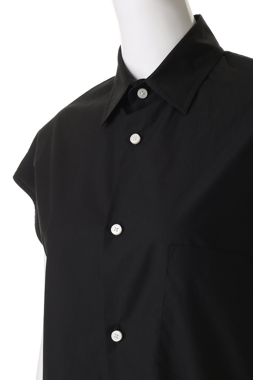 【マディソンブルー/MADISONBLUE】のJ.BRADLEY SLEEVELESS SHIRT J.ブラッドリー スリーブレスシャツ 人気、トレンドファッション・服の通販 founy(ファニー) 　ファッション　Fashion　レディースファッション　Fashion for Women　トップス・カットソー　Cut & Sew Tops　キャミソール&ノースリーブ　Camisoles & Sleeveless Tops　シャツ・ブラウス・オフィスカジュアル　Elegant Blouses & Button-Ups　ショルダー　Shoulder, Shoulder Strap　スリーブ　Sleeve, Long Sleeve / Short Sleeve　タイプライター　Typewriter Fabric, Crisp Cotton　ドレス　Dress, One-Piece　ドロップ　Drop Shoulder, Dropped Style　ノースリーブ　Sleeveless, No-Sleeve　フレンチ　French, French Style　定番　Standard, Basic Item　other-5|ID: prp329100004918925 ipo3291000000036898603