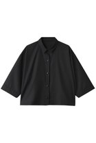 【リムアーク/RIM.ARK】のBox shirt/シャツ 人気、トレンドファッション・服の通販 founy(ファニー) ファッション Fashion レディースファッション Fashion for Women トップス・カットソー Cut & Sew Tops シャツ・ブラウス・オフィスカジュアル Elegant Blouses & Button-Ups ショート Short, Short Length ストライプ Stripe, Striped Pattern スリーブ Sleeve, Long Sleeve / Short Sleeve バランス Balance, Style Balance モダン Modern, Contemporary ロング Long, Long-Length エレガント 上品 Elegant thumbnail ブラック|ID: prp329100004918935 ipo3291000000036898670