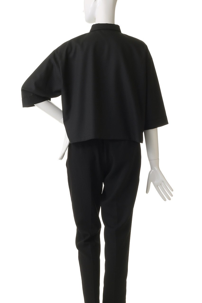 【リムアーク/RIM.ARK】のBox shirt/シャツ 人気、トレンドファッション・服の通販 founy(ファニー) 　ファッション　Fashion　レディースファッション　Fashion for Women　トップス・カットソー　Cut & Sew Tops　シャツ・ブラウス・オフィスカジュアル　Elegant Blouses & Button-Ups　ショート　Short, Short Length　ストライプ　Stripe, Striped Pattern　スリーブ　Sleeve, Long Sleeve / Short Sleeve　バランス　Balance, Style Balance　モダン　Modern, Contemporary　ロング　Long, Long-Length　エレガント 上品　Elegant　other-4|ID: prp329100004918935 ipo3291000000036898674