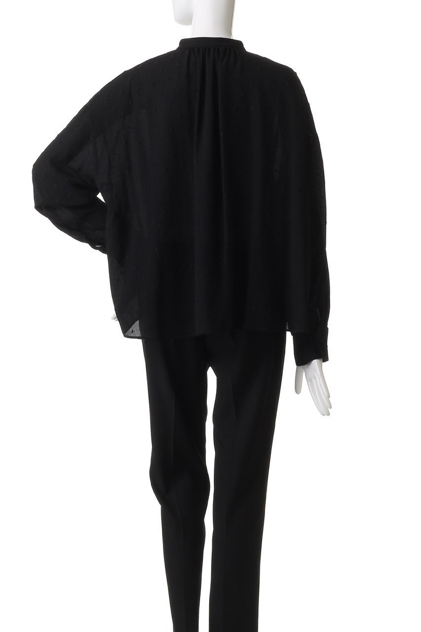 【エリオポール/heliopole】の【TICCA】DOT EMBROIDERYブラウス 人気、トレンドファッション・服の通販 founy(ファニー) 　ファッション　Fashion　レディースファッション　Fashion for Women　トップス・カットソー　Cut & Sew Tops　シャツ・ブラウス・オフィスカジュアル　Elegant Blouses & Button-Ups　スリーブ　Sleeve, Long Sleeve / Short Sleeve　ダウン　Down, Puffer　デニム　Denim, Jeans Material　ドット　Polka Dot, Dot Pattern　フェミニン　Feminine, Girly　ロング　Long, Long-Length　無地　Plain, Solid Color　other-4|ID: prp329100004918937 ipo3291000000036898686