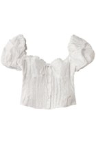 【メゾンスペシャル/MAISON SPECIAL】の2way Cotton Puff Sleeve Bustier/2WAYコットンパフスリーブビスチェ 人気、トレンドファッション・服の通販 founy(ファニー) ファッション Fashion レディースファッション Fashion for Women トップス・カットソー Cut & Sew Tops キャミソール&ノースリーブ Camisoles & Sleeveless Tops シャツ・ブラウス・オフィスカジュアル Elegant Blouses & Button-Ups ビスチェ Bustiers & Corset Tops / Layered Bustier Style キャミソール Camisole, Spaghetti Strap Top ストライプ Stripe, Striped Pattern スリーブ Sleeve, Long Sleeve / Short Sleeve タンク Tank Top, Sleeveless Top ドッキング Docking, Mixed Material ノースリーブ Sleeveless, No-Sleeve フィット Fit, Slim Fit フェミニン Feminine, Girly フリル Frill, Ruffle おすすめ Recommended / Our Picks 夏 Summer thumbnail WHT(ホワイト)|ID: prp329100004918939 ipo3291000000036898693