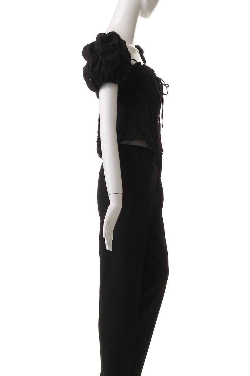 【メゾンスペシャル/MAISON SPECIAL】の2way Cotton Puff Sleeve Bustier/2WAYコットンパフスリーブビスチェ 人気、トレンドファッション・服の通販 founy(ファニー) 　ファッション　Fashion　レディースファッション　Fashion for Women　トップス・カットソー　Cut & Sew Tops　キャミソール&ノースリーブ　Camisoles & Sleeveless Tops　シャツ・ブラウス・オフィスカジュアル　Elegant Blouses & Button-Ups　ビスチェ　Bustiers & Corset Tops / Layered Bustier Style　キャミソール　Camisole, Spaghetti Strap Top　ストライプ　Stripe, Striped Pattern　スリーブ　Sleeve, Long Sleeve / Short Sleeve　タンク　Tank Top, Sleeveless Top　ドッキング　Docking, Mixed Material　ノースリーブ　Sleeveless, No-Sleeve　フィット　Fit, Slim Fit　フェミニン　Feminine, Girly　フリル　Frill, Ruffle　おすすめ　Recommended / Our Picks　夏　Summer　other-3|ID: prp329100004918939 ipo3291000000036898696