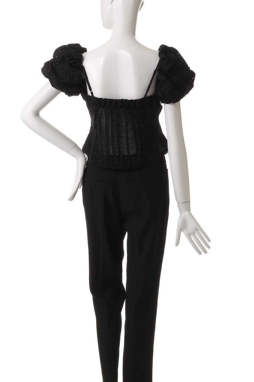 【メゾンスペシャル/MAISON SPECIAL】の2way Cotton Puff Sleeve Bustier/2WAYコットンパフスリーブビスチェ 人気、トレンドファッション・服の通販 founy(ファニー) 　ファッション　Fashion　レディースファッション　Fashion for Women　トップス・カットソー　Cut & Sew Tops　キャミソール&ノースリーブ　Camisoles & Sleeveless Tops　シャツ・ブラウス・オフィスカジュアル　Elegant Blouses & Button-Ups　ビスチェ　Bustiers & Corset Tops / Layered Bustier Style　キャミソール　Camisole, Spaghetti Strap Top　ストライプ　Stripe, Striped Pattern　スリーブ　Sleeve, Long Sleeve / Short Sleeve　タンク　Tank Top, Sleeveless Top　ドッキング　Docking, Mixed Material　ノースリーブ　Sleeveless, No-Sleeve　フィット　Fit, Slim Fit　フェミニン　Feminine, Girly　フリル　Frill, Ruffle　おすすめ　Recommended / Our Picks　夏　Summer　other-4|ID: prp329100004918939 ipo3291000000036898697