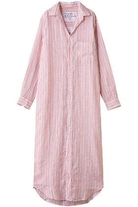 【フランク&アイリーン/Frank&Eileen】 RORY イタリアンリネン マルチストライプ ロングシャツ人気、トレンドファッション・服の通販 founy(ファニー) ファッション Fashion レディースファッション Fashion for Women トップス・カットソー Cut & Sew Tops シャツ・ブラウス・オフィスカジュアル Elegant Blouses & Button-Ups スタイリッシュ Stylish, Fashionable ストライプ Stripe, Striped Pattern スリーブ Sleeve, Long Sleeve / Short Sleeve リネン Linen, Linen Fabric ロング Long, Long-Length 羽織 Haori, Light Jacket |ID:prp329100004918946