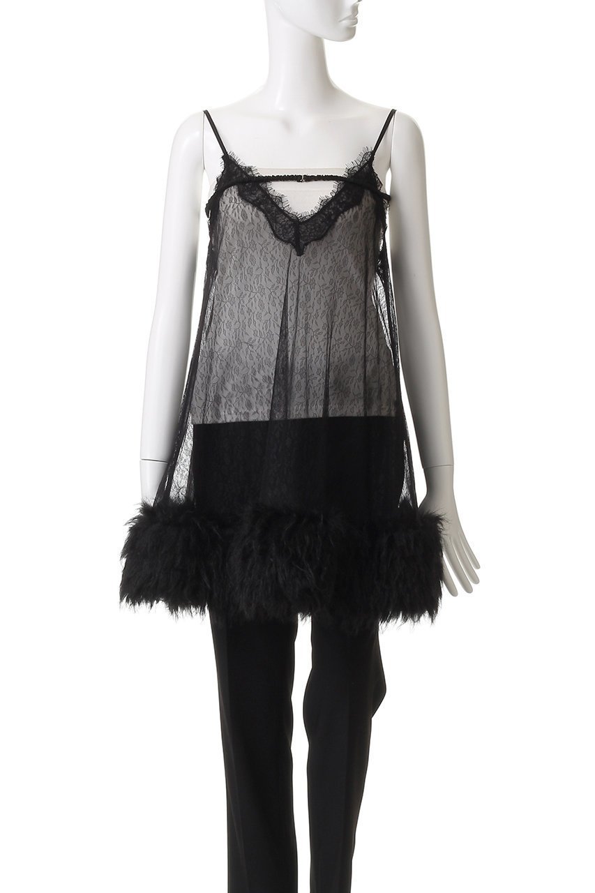 【プランク プロジェクト/PRANK PROJECT】のファートリムベビードール / Fur Trim Baby Doll 人気、トレンドファッション・服の通販 founy(ファニー) 　ファッション　Fashion　レディースファッション　Fashion for Women　トップス・カットソー　Cut & Sew Tops　キャミソール&ノースリーブ　Camisoles & Sleeveless Tops　シャツ・ブラウス・オフィスカジュアル　Elegant Blouses & Button-Ups　おすすめ　Recommended / Our Picks　カットソー　Cut and Sewn Top　スウェット / スエット　Sweatshirt, Sweatwear　ダウン　Down, Puffer　デニム　Denim, Jeans Material　トリミング　Trimming, Decorative Edge　ノースリーブ　Sleeveless, No-Sleeve　フェイクファー　Faux Fur, Imitation Fur　other-2|ID: prp329100004918949 ipo3291000000036898758