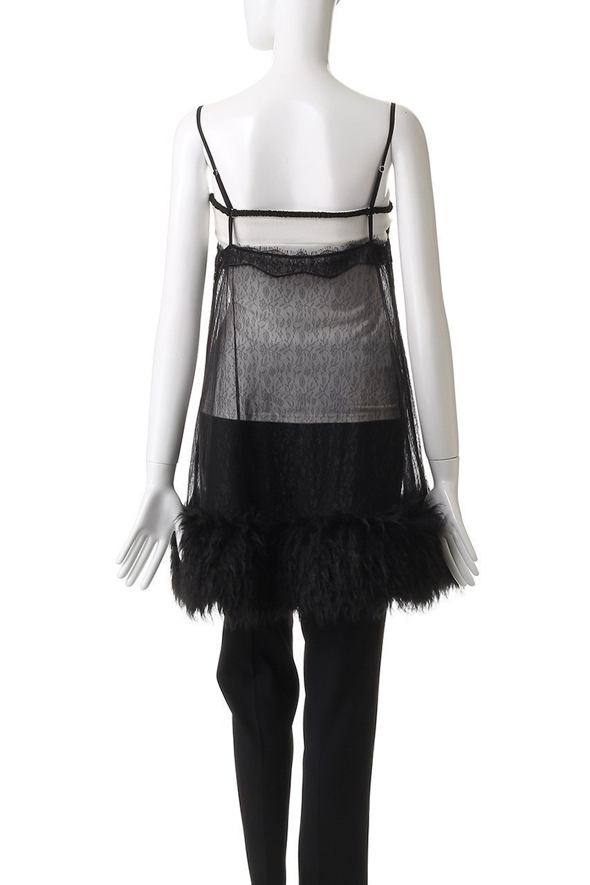 【プランク プロジェクト/PRANK PROJECT】のファートリムベビードール / Fur Trim Baby Doll 人気、トレンドファッション・服の通販 founy(ファニー) 　ファッション　Fashion　レディースファッション　Fashion for Women　トップス・カットソー　Cut & Sew Tops　キャミソール&ノースリーブ　Camisoles & Sleeveless Tops　シャツ・ブラウス・オフィスカジュアル　Elegant Blouses & Button-Ups　おすすめ　Recommended / Our Picks　カットソー　Cut and Sewn Top　スウェット / スエット　Sweatshirt, Sweatwear　ダウン　Down, Puffer　デニム　Denim, Jeans Material　トリミング　Trimming, Decorative Edge　ノースリーブ　Sleeveless, No-Sleeve　フェイクファー　Faux Fur, Imitation Fur　other-4|ID: prp329100004918949 ipo3291000000036898761