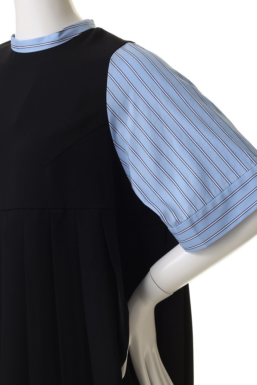 【エンフォルド/ENFOLD】のPLEATS PULLOVER/プルオーバー 人気、トレンドファッション・服の通販 founy(ファニー) 　ファッション　Fashion　レディースファッション　Fashion for Women　トップス・カットソー　Cut & Sew Tops　シャツ・ブラウス・オフィスカジュアル　Elegant Blouses & Button-Ups　カジュアルプルオーバー・ニットトップス　Pullovers & Knit Tops / Casual Pullovers　おすすめ　Recommended / Our Picks　スリーブ　Sleeve, Long Sleeve / Short Sleeve　セットアップ　Set-Up, Coordinated Outfit　ドッキング　Docking, Mixed Material　プリーツ　Pleats, Pleated　ベスト　Vest, Waistcoat　ロング　Long, Long-Length　半袖　Short Sleeve, Half Sleeve　other-5|ID: prp329100004918950 ipo3291000000036898773