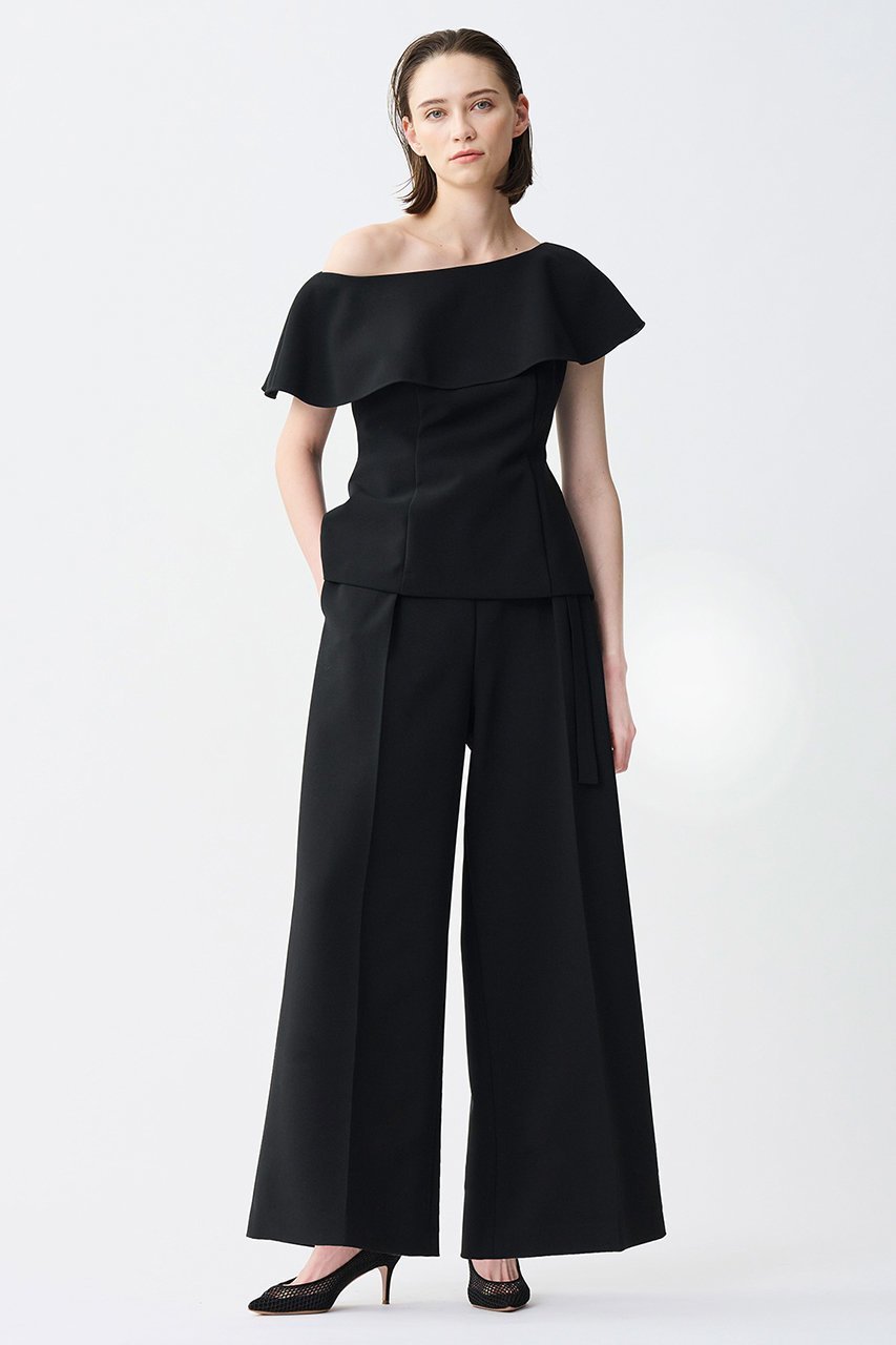 【アンクレイヴ/uncrave】のプルーフダブルクロス/ブラウス 人気、トレンドファッション・服の通販 founy(ファニー) 　ファッション　Fashion　レディースファッション　Fashion for Women　トップス・カットソー　Cut & Sew Tops　シャツ・ブラウス・オフィスカジュアル　Elegant Blouses & Button-Ups　おすすめ　Recommended / Our Picks　ショルダー　Shoulder, Shoulder Strap　ショート　Short, Short Length　ストレッチ　Stretch, Stretchy Fabric　スリーブ　Sleeve, Long Sleeve / Short Sleeve　ペプラム　Peplum, Flared Hem　ラッフル　Ruffle, Frill　other-6|ID: prp329100004918957 ipo3291000000036898826