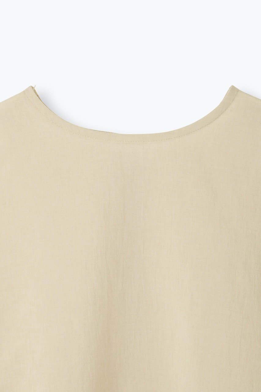 【レリル/lelill】の【日本製】THE BASIC H/S BLOUSE 人気、トレンドファッション・服の通販 founy(ファニー) ファッション Fashion レディースファッション Fashion for Women トップス・カットソー Cut & Sew Tops シャツ・ブラウス・オフィスカジュアル Elegant Blouses & Button-Ups ショート Short, Short Length スリーブ Sleeve, Long Sleeve / Short Sleeve ビッグ Big, Oversized リボン Ribbon, Bow 半袖 Short Sleeve, Half Sleeve 吸水 Absorbent, Quick-Dry 日本製 Made In Japan other-3|ID: prp329100004918962 ipo3291000000036898863