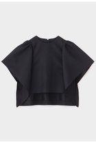 【ル フィル/LE PHIL】のタイルジャカードブラウス 人気、トレンドファッション・服の通販 founy(ファニー) ファッション Fashion レディースファッション Fashion for Women トップス・カットソー Cut & Sew Tops シャツ・ブラウス・オフィスカジュアル Elegant Blouses & Button-Ups ショート Short, Short Length ジャカード／ジャガード Jacquard, Woven Pattern スリット Slit, Slit Detail スリーブ Sleeve, Long Sleeve / Short Sleeve バランス Balance, Style Balance フレア Flare, Flared ペプラム Peplum, Flared Hem thumbnail ブラック|ID: prp329100004918965 ipo3291000000036898886