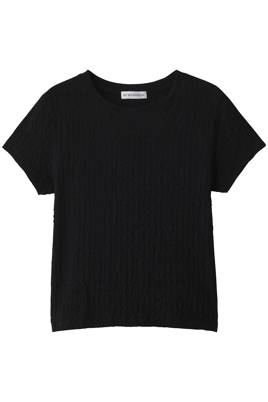 【マイ ウィークネス/MY WEAKNESS】のOlja Moco T 人気、トレンドファッション・服の通販 founy(ファニー) 　ファッション　Fashion　レディースファッション　Fashion for Women　トップス・カットソー　Cut & Sew Tops　シャツ・ブラウス・オフィスカジュアル　Elegant Blouses & Button-Ups　ロングTシャツ・Tシャツ　Longline T-Shirts & Tees　カットソー・ベーシックTシャツ　Cut-and-Sewn Tops / Stretch Tees & Basics　イタリア　Italy　ショート　Short, Short Length　シンプル　Simple, Minimal　ジャケット　Jacket, Outerwear　スリーブ　Sleeve, Long Sleeve / Short Sleeve　デニム　Denim, Jeans Material　フィット　Fit, Slim Fit　 other-1|ID: prp329100004918977 ipo3291000000036899078