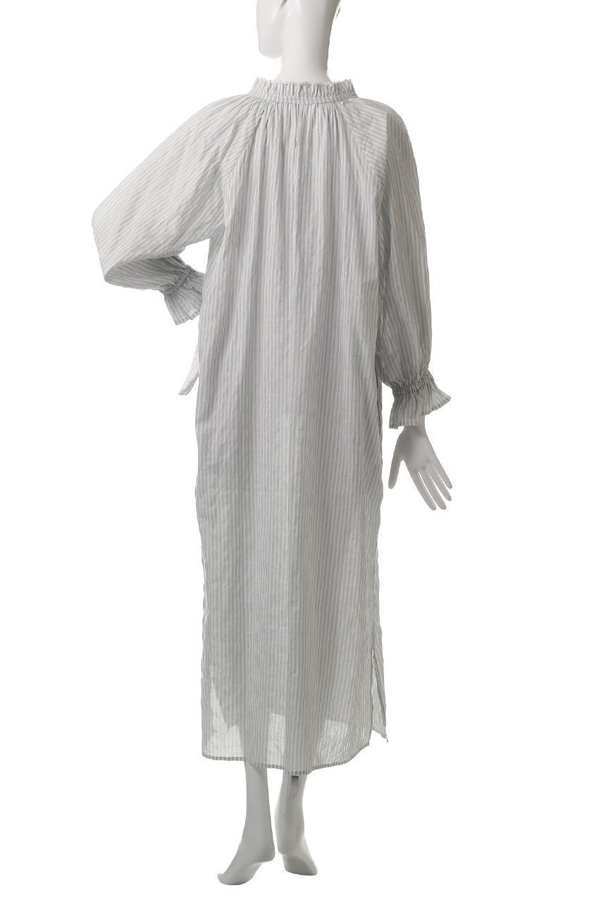 【ナナデコール/nanadecor】のユーカリストライプタッセルワンピース 人気、トレンドファッション・服の通販 founy(ファニー) 　ファッション　Fashion　レディースファッション　Fashion for Women　ワンピース　Dresses　チュニック　Tunic Tops & Dresses　ギャザー　Gathered, Ruffled　サマー　Summer, Summer Style　ストライプ　Stripe, Striped Pattern　タッセル　Tassel, Fringe　チュニック　Tunic, Long Top　フェミニン　Feminine, Girly　フリル　Frill, Ruffle　ロング　Long, Long-Length　other-4|ID: prp329100004918980 ipo3291000000036899111