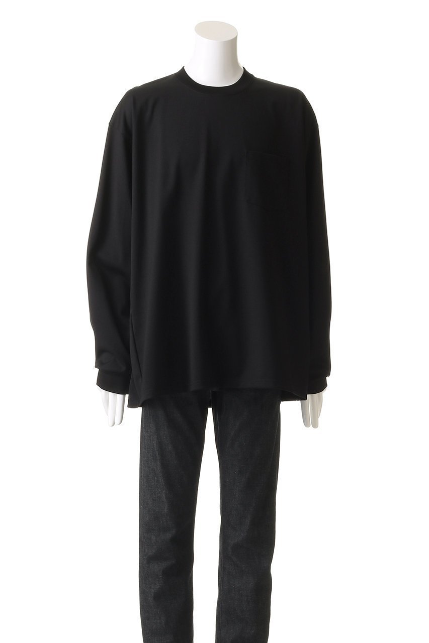 【シュタイン/ssstein】の【UNISEX】OVERSIZED LONG SLEEVE POCKET TEE 人気、トレンドファッション・服の通販 founy(ファニー) 　ファッション　Fashion　レディースファッション　Fashion for Women　トップス・カットソー　Cut & Sew Tops　シャツ・ブラウス・オフィスカジュアル　Elegant Blouses & Button-Ups　ロングTシャツ・Tシャツ　Longline T-Shirts & Tees　カットソー・ベーシックTシャツ　Cut-and-Sewn Tops / Stretch Tees & Basics　ユニセックス　Unisex, Genderless　なめらか　Smooth, Silky Texture　スリーブ　Sleeve, Long Sleeve / Short Sleeve　ロング　Long, Long-Length　定番　Standard, Basic Item　other-2|ID: prp329100004918985 ipo3291000000036899154