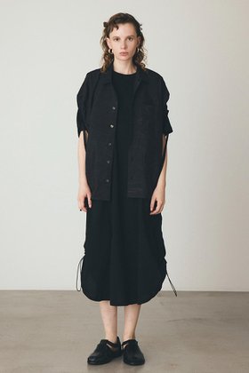 【その他のブランド/Other】のコットン楊柳ドローコードドレス 人気、トレンドファッション・服の通販 founy(ファニー) ファッション Fashion レディースファッション Fashion for Women ワンピース Dresses フォーマル・パーティードレス・結婚式用ドレス Elegant & Casual Dresses チュニック Tunic Tops & Dresses ストライプ Stripe, Striped Pattern ストレート Straight, Straight Cut チュニック Tunic, Long Top ドローコード Drawcord, Drawstring Cord リラックス Relax, Relaxed Fit ロング Long, Long-Length 半袖 Short Sleeve, Half Sleeve 夏 Summer 新作・新入荷 New Arrivals / New In |ID:prp329100004919028
