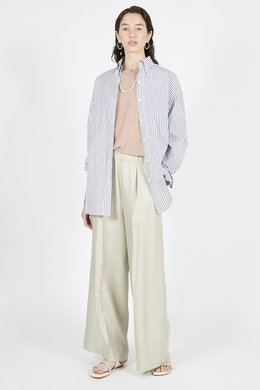 【ラスパイユ/raspail】のレギュラーカラー コットンシャツ 人気、トレンドファッション・服の通販 founy(ファニー) 　ファッション　Fashion　レディースファッション　Fashion for Women　トップス・カットソー　Cut & Sew Tops　シャツ・ブラウス・オフィスカジュアル　Elegant Blouses & Button-Ups　おすすめ　Recommended / Our Picks　イタリア　Italy　スリーブ　Sleeve, Long Sleeve / Short Sleeve　センター　Center, Center Line　レギュラー　Regular, Standard Fit　ロング　Long, Long-Length　新作・新入荷　New Arrivals / New In　other-6|ID: prp329100004919030 ipo3291000000036899946