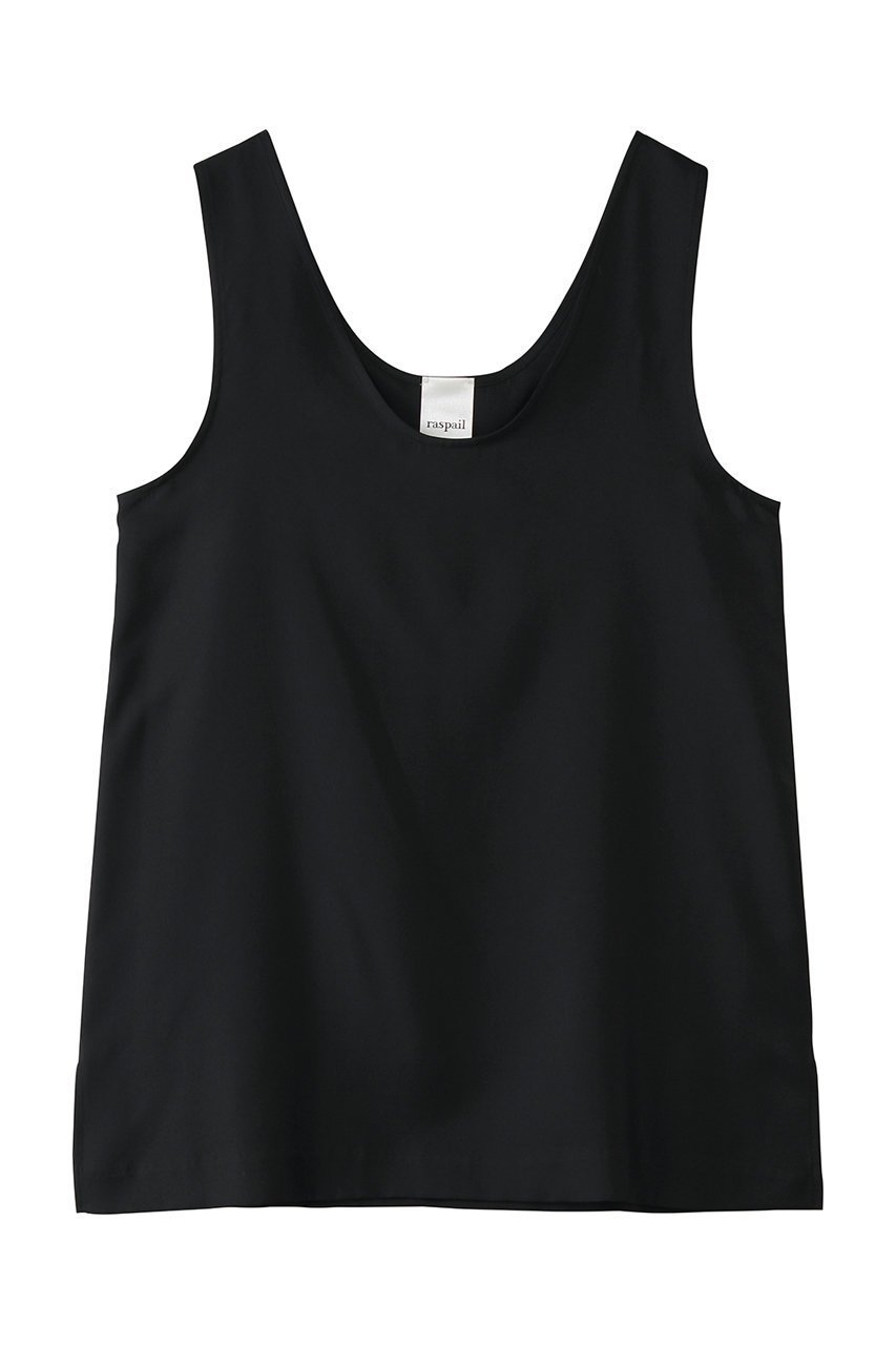 【ラスパイユ/raspail】のシルク ノースリーブブラウス インテリア・キッズ・メンズ・レディースファッション・服の通販 founy(ファニー) 　ファッション　Fashion　レディースファッション　Fashion for Women　トップス・カットソー　Cut & Sew Tops　キャミソール&ノースリーブ　Camisoles & Sleeveless Tops　シャツ・ブラウス・オフィスカジュアル　Elegant Blouses & Button-Ups　おすすめ　Recommended / Our Picks　シルク　Silk, 100% Silk　シンプル　Simple, Minimal　セットアップ　Set-Up, Coordinated Outfit　ノースリーブ　Sleeveless, No-Sleeve　リラックス　Relax, Relaxed Fit　エレガント 上品　Elegant　新作・新入荷　New Arrivals / New In　ダークネイビー|ID: prp329100004919031 ipo3291000000036899951
